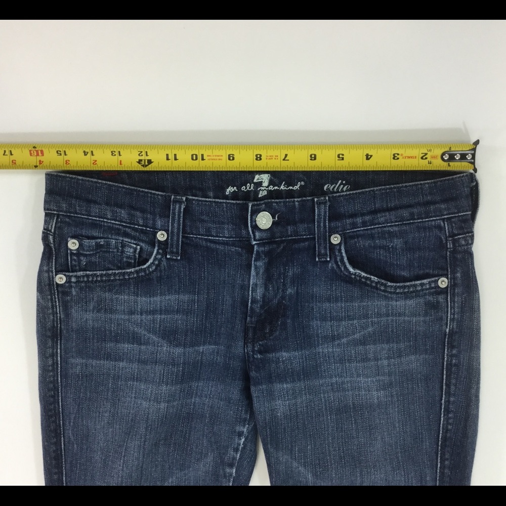 7 For All ManKind Edie Denim Jean - Picture 6 of 8